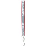 Reflective Break Away Lanyards 5/8" wide SAFETY FIRST - 100 pack